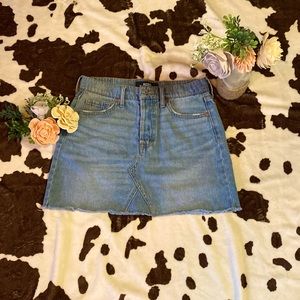 Denim Aero skirt